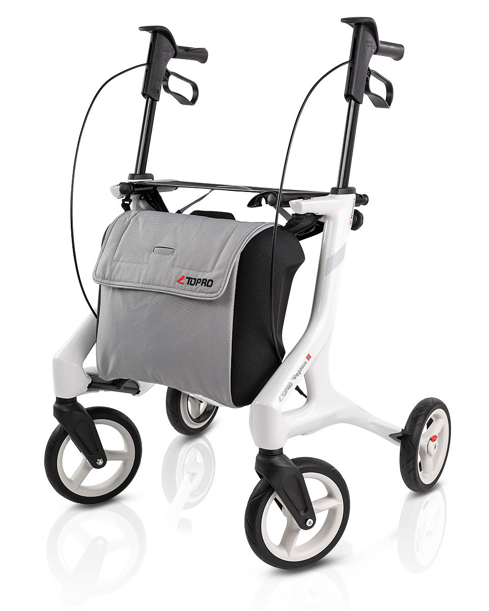 Topro Pegasus Carbon Rollator - White